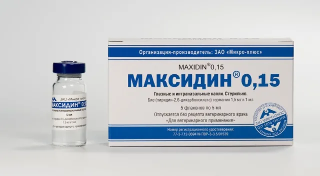 Главная роль максидина - усиление действия прочих средств от паразитов