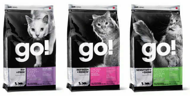 Корм Go! Natural полон разнообразных добавок, призванных укрепить здоровье питомца
