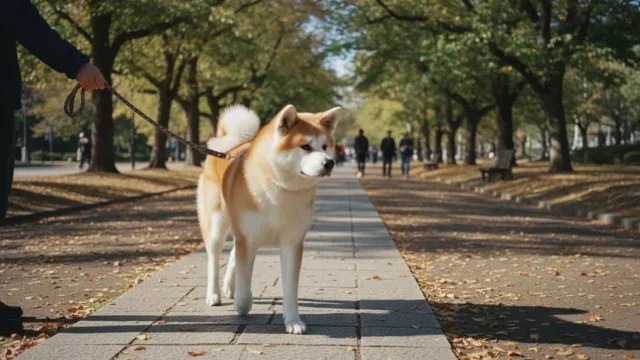 На прогулке