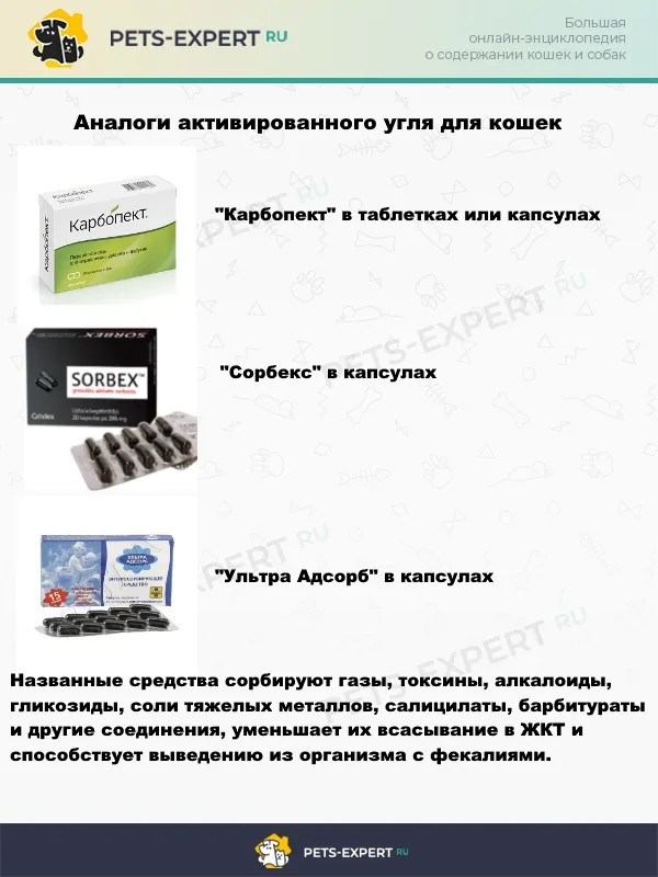 Препараты, схожие с активированным углем