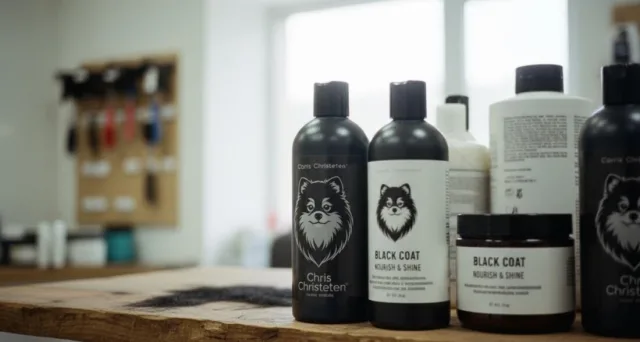 Линейка косметики для собак «Крис Кристенсен» включает и продукты для чёрной шерсти