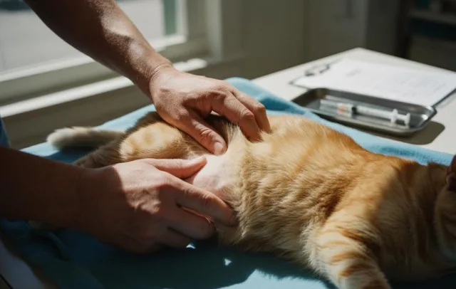 Асцит у кошек