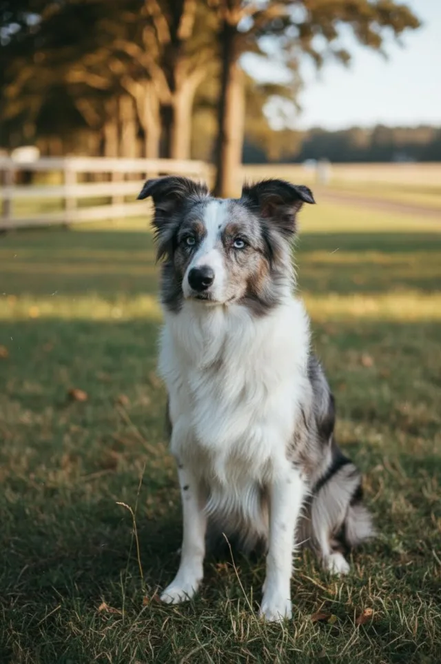 Blue Merle бордер-колли