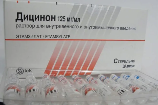 Дицинон в ампулах