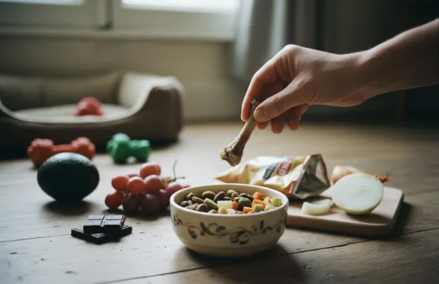 Запрещённые собаке продукты