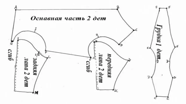Детали для комбинезона
