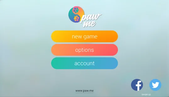 Заставка с экрана Game for Cats Paw Me