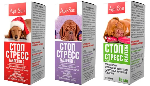 Препарат Стоп-стресс в форме капель и таблеток