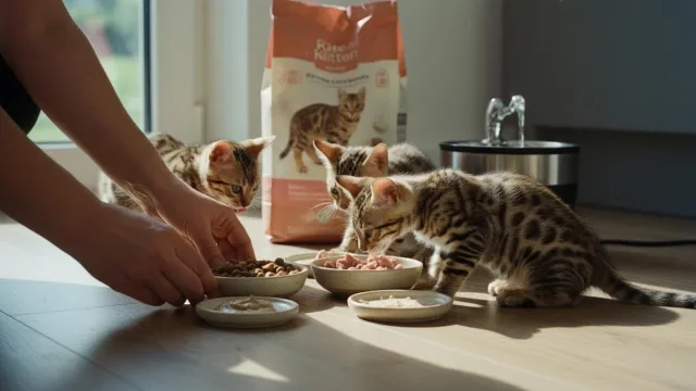 Чем кормить бенгальских котят