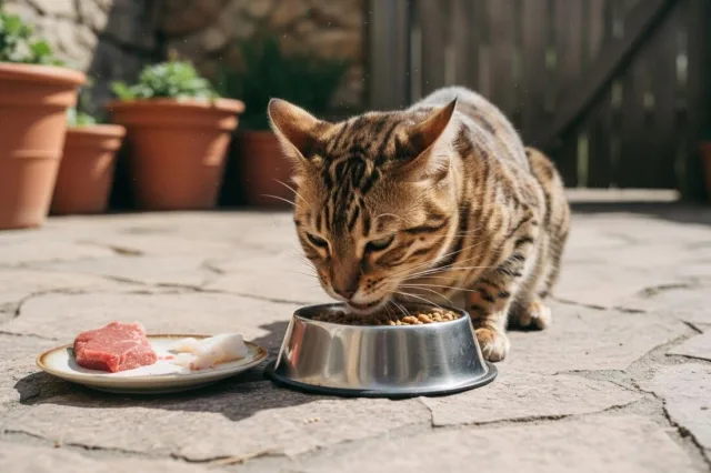 Некоторые представители кошачьих любят сухой корм больше, чем свежее мясо или рыбу