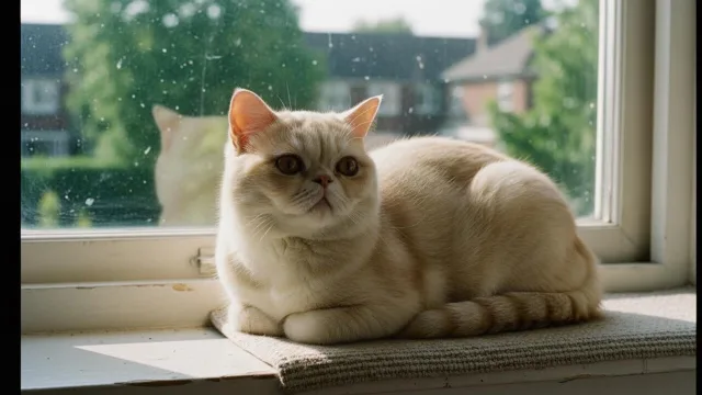 Экзотическая кошка