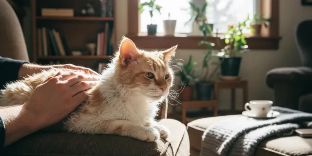 Кот породы лаперм