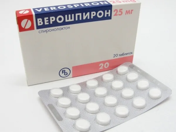 Верошпирон в таблетках