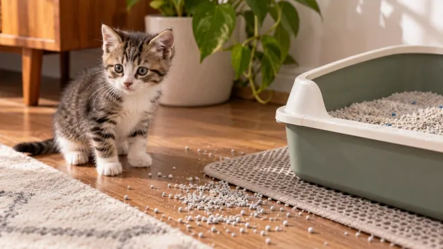 Котёнок ходит мимо лотка, хотя наполнитель меняли уже трижды: 5 ошибок только закрепляют привычку