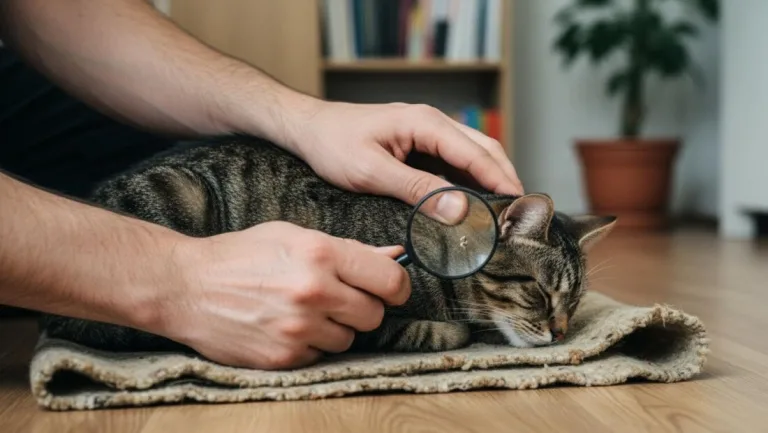 Клещ может «переселиться» от кота к человеку