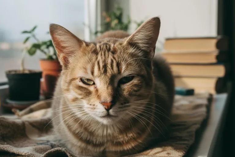Кот пораженный нотоэдрозом