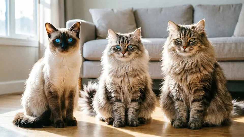 Охраняют и согревают теплом: 3 породы кошек, которые докажут, что верность - не про собак
