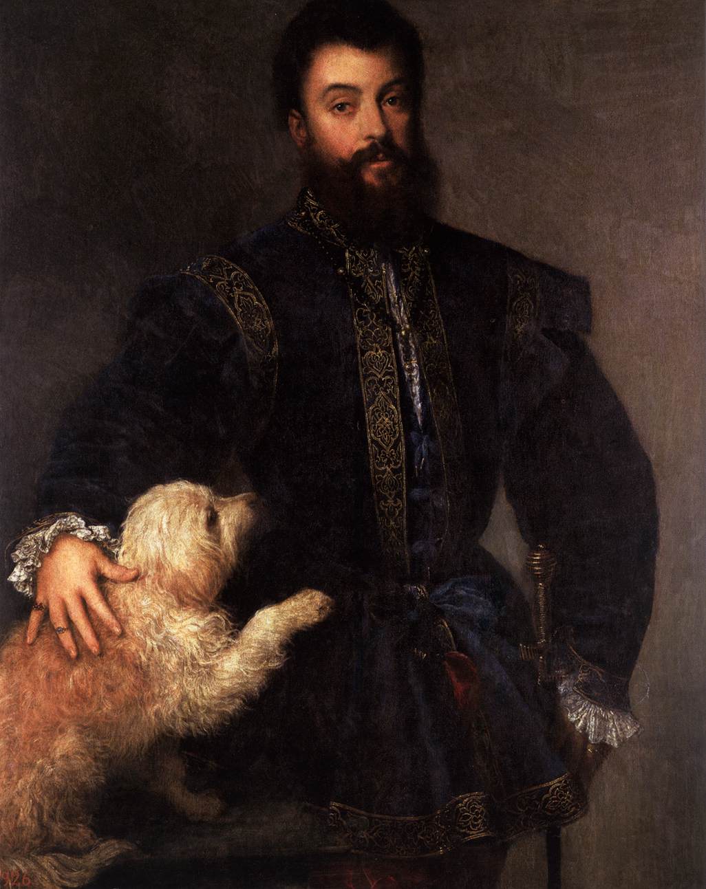 Тициан. Портрет Федерико II Гонзага, герцога мантуанского. 1529