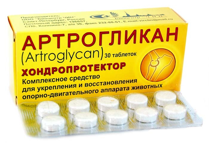 Артрогликан принимается в форме таблеток