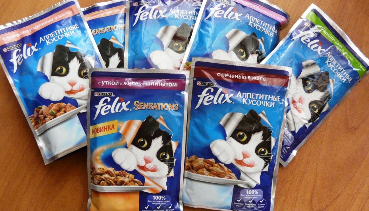  Феликс -корм для кошек