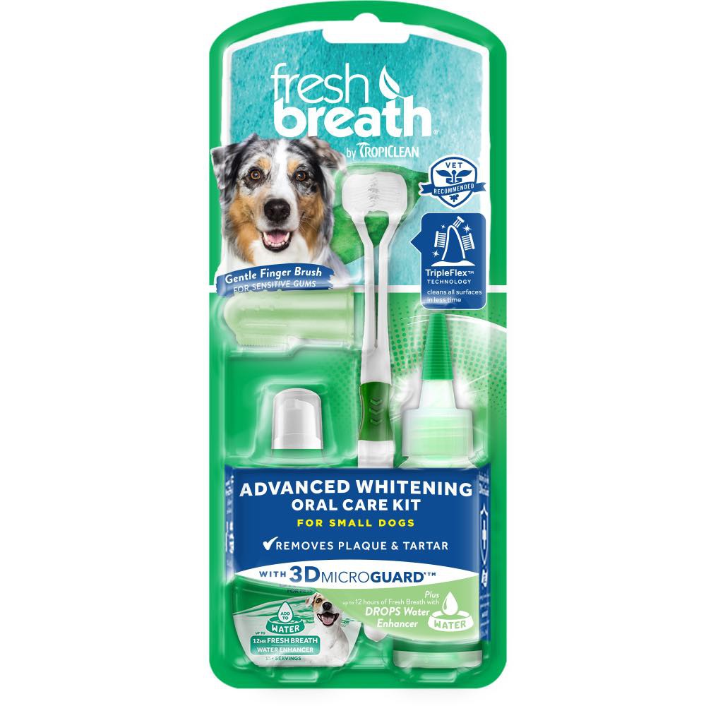 Набор для чистки зубов собаке